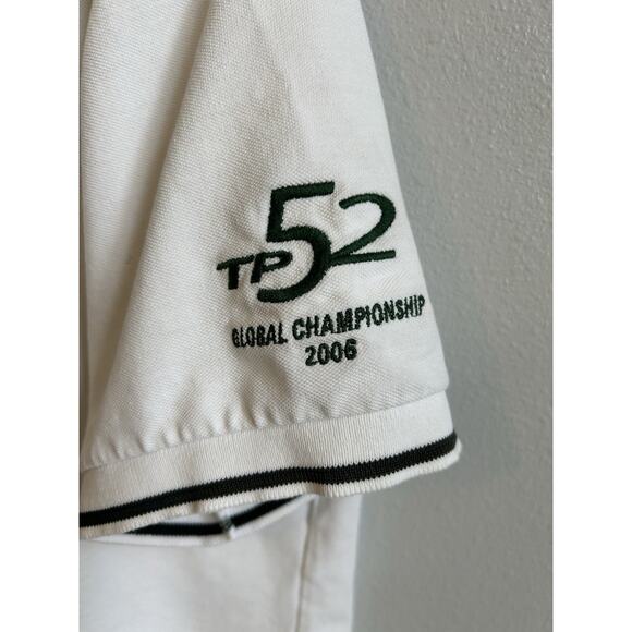 VTG Rolex Polo Shirt Mens L Rare Golf TP 52 Global Championship 2006 Retro Y2K - Picture 6 of 14
